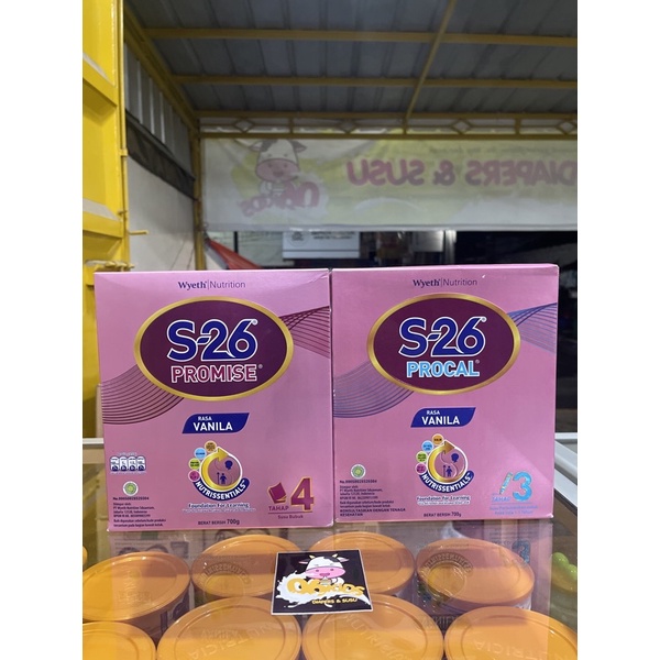 

S26 procal box tahap 3 700gr & S26 promise box tahap 4 700gr