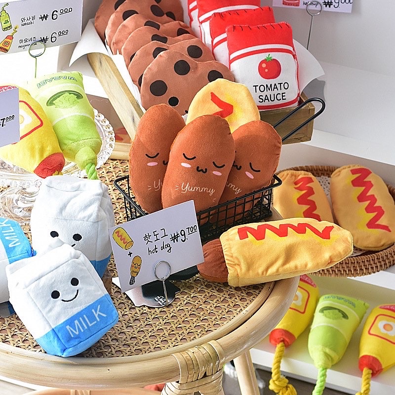KOREA SUPERMARKET RUSTLING AND SQUEAKY TOY