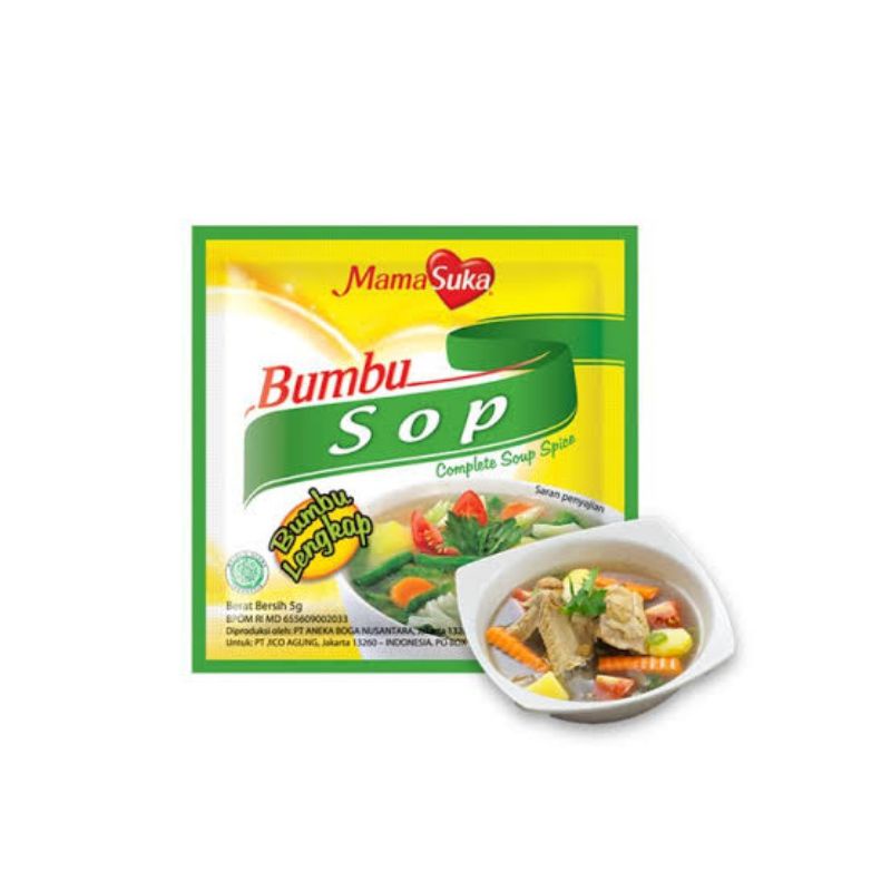 Kuah Bakso MamaSuka / Bumbu Sop Mama Suka 500 x 12 sachet