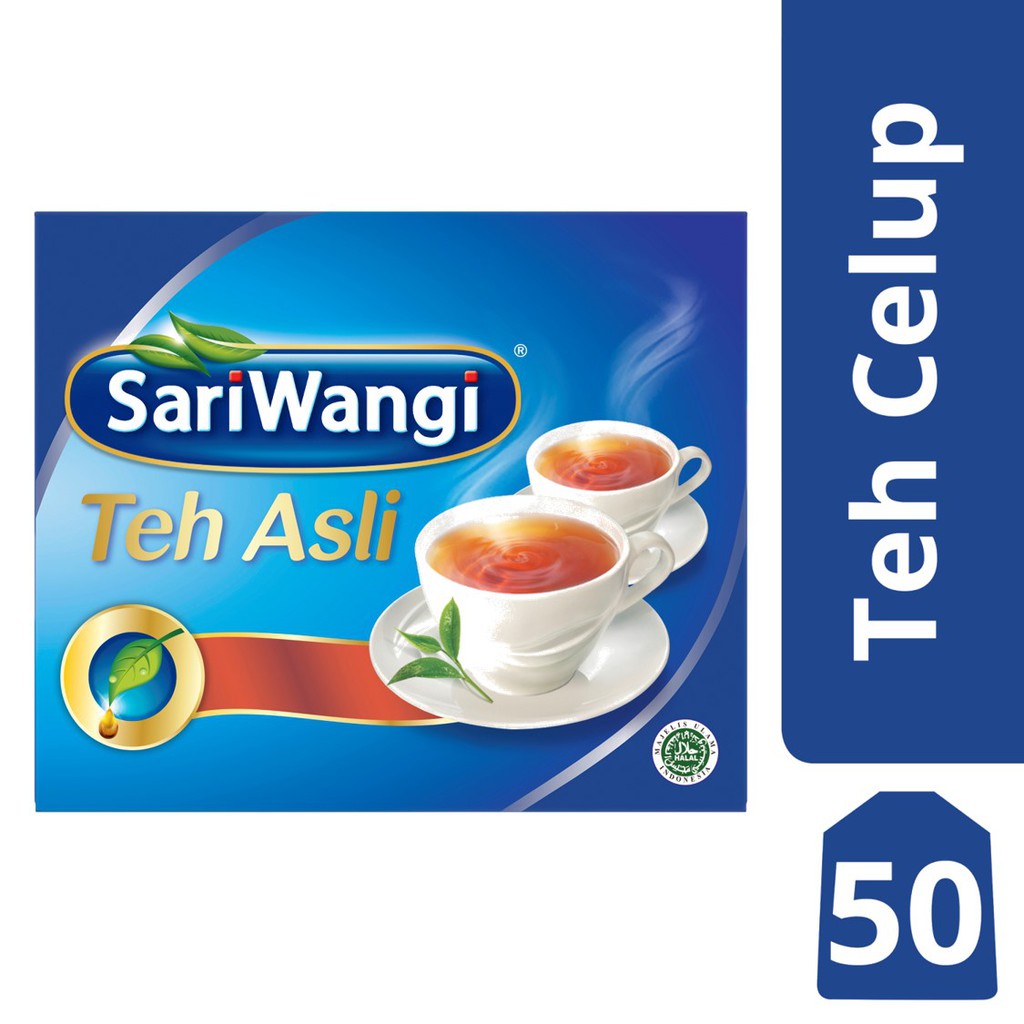 

TEH CELUP SARIWANGI 50S`ASLI NEW PACK