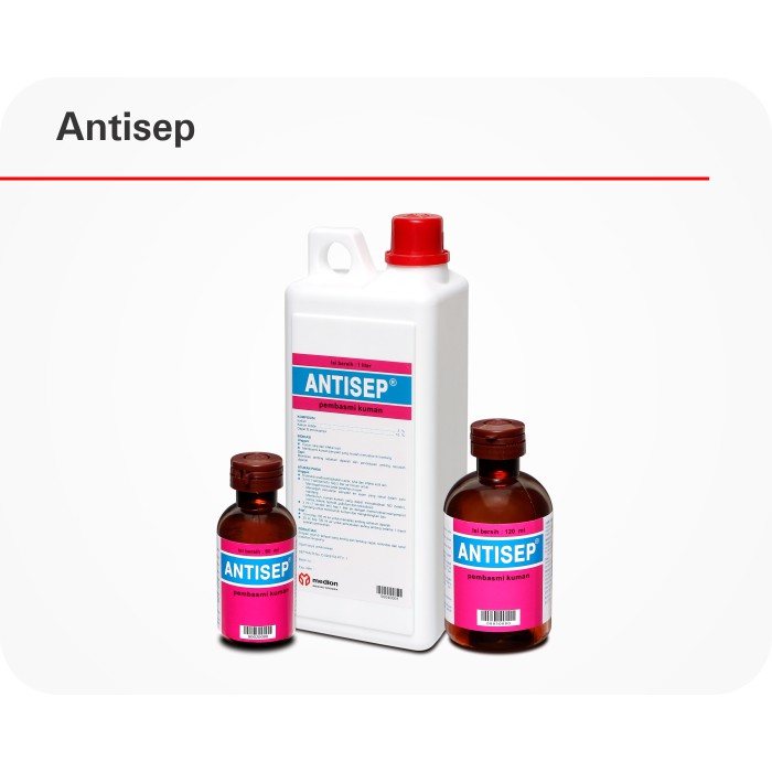 ANTISEP 60ml antiseptik dan disinfektan kandang, ambing sapi, ruangan