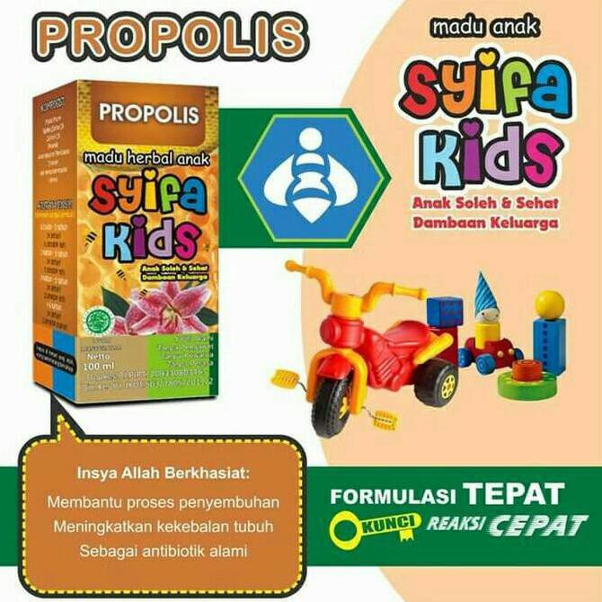 

Madu Anak Syifa Kids PROPOLIS