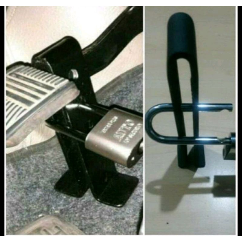 besi pengaman pedal kopling/pengaman pedal gas/pengaman pedal rem/kunci anti malingmobil/kunci pengamanan mobil/kunci pengamanmobil matic/kuncipengaman mobil manual