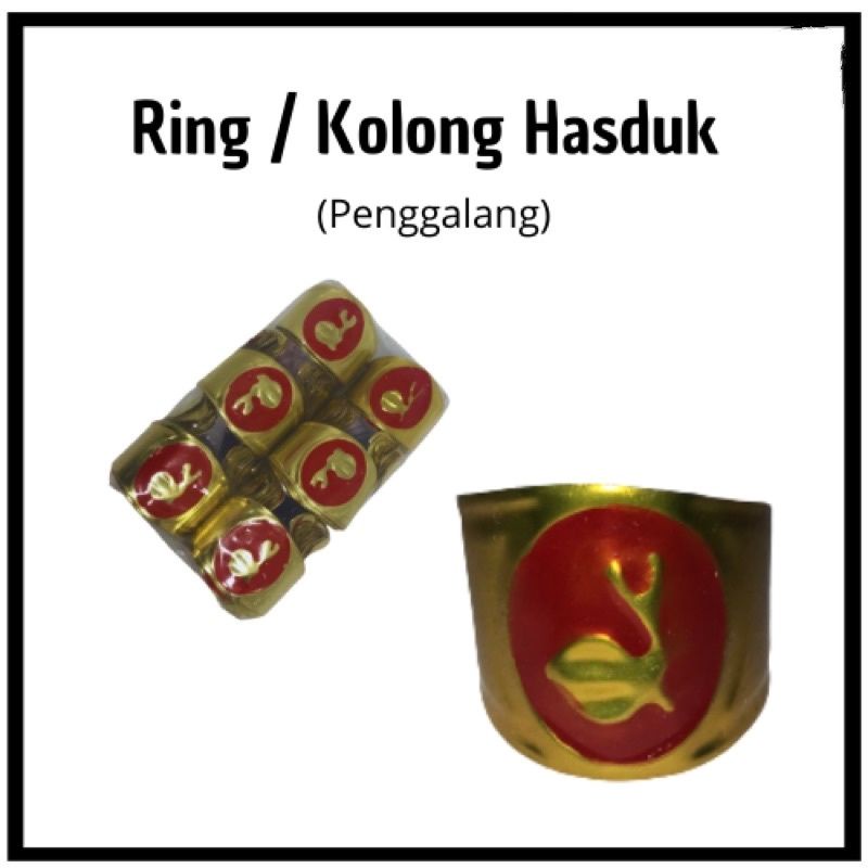 ( Bahan dr SENG )RING / KOLONG HASDUK PRAMUKA