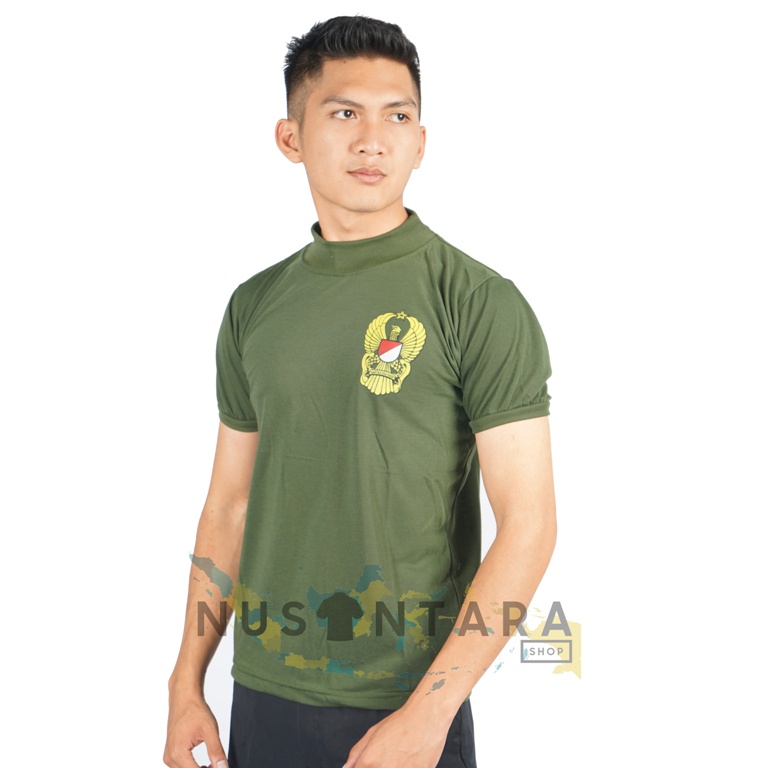 Kaos Tni AD Tentara Nasional Angkatan Darat Kartika Eka Paksi Baju Tni Seragam Tni AD Kostrad Kopasus Kodam Kodim Koramil Secapa Seskoad