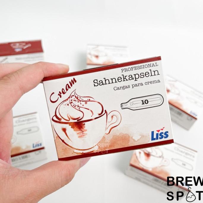 

Liss Cream Whipper Charger Whip N2O - Refill Cream Charger isi 10