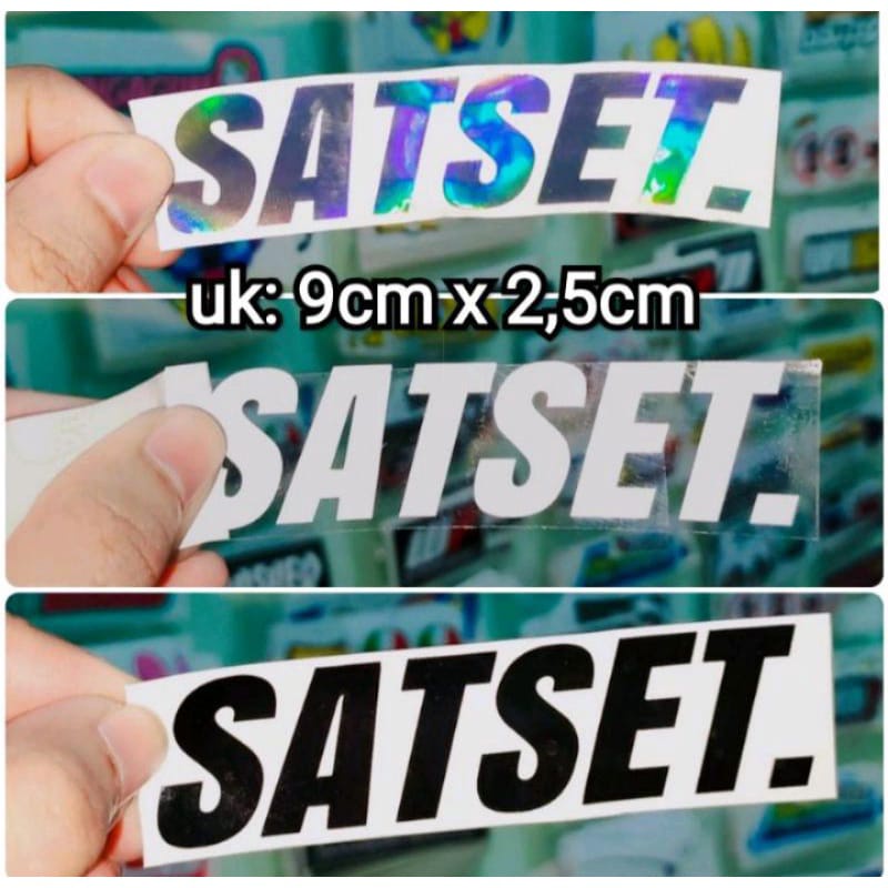 

sticker SAT SET