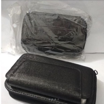 Sarung Pinggang Dompet Polos ( Hitam) 2 in 1