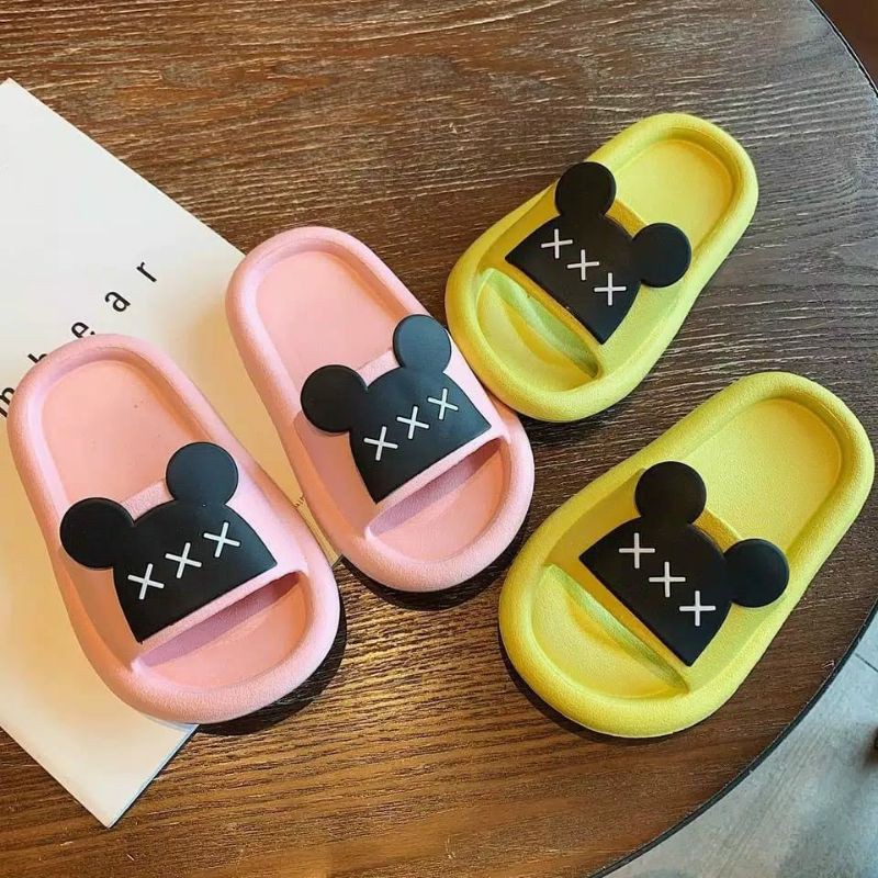 sandal baby karakter micky lucu