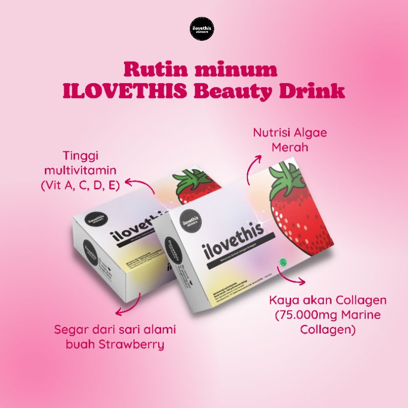 

Ilovethis Beauty Drink Minuman Kolagen Kemasan Terbaru