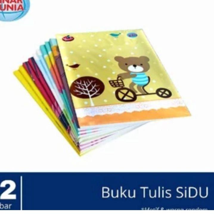 

Lagi Tren.. 1 pack buku tulis SIDU 32 lembar (10 buku) Produk SIDU