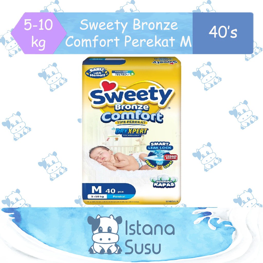 Sweety Bronze Comfort Perekat