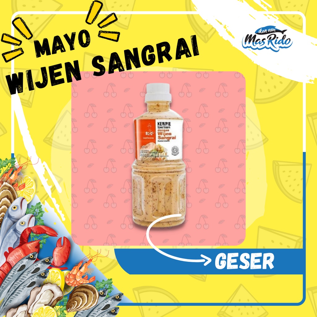 

Kewpie Salad Dressing Roasted Sesame 1 Liter Saus Wijen Sangrai