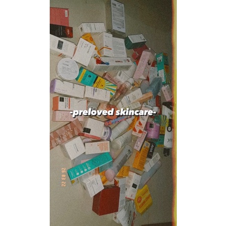 PRELOVED & NEW SKINCARE (NOERA,SCARLETT,WHITELAB,COSRX,SOMETHINC DLL)