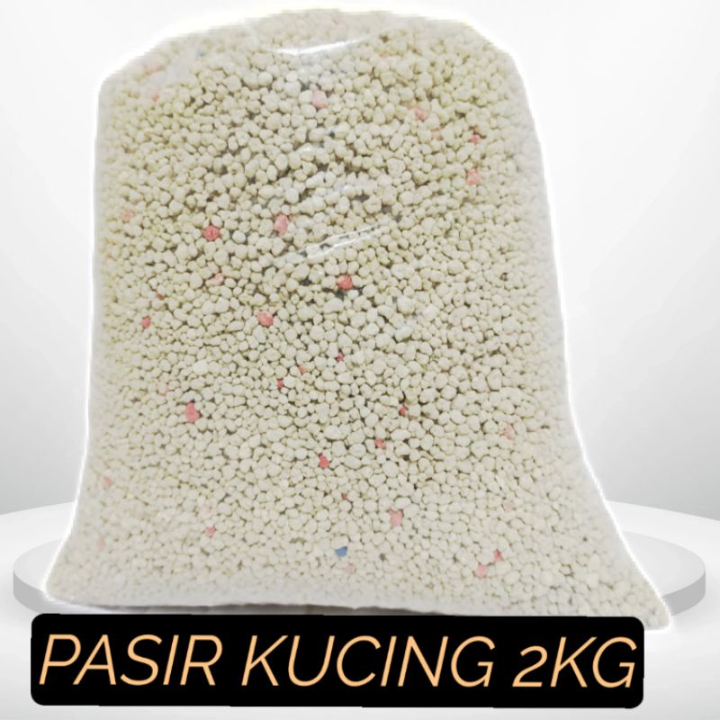 PASIR KUCING 2KG GUMPAL WANGI