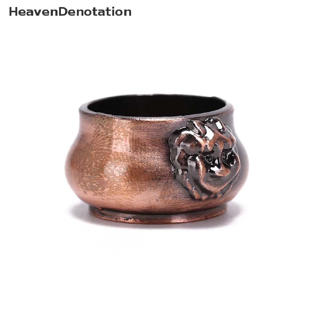 [HeavenDenotation] alloy lion incense burner censer church plate holder for cone sticks