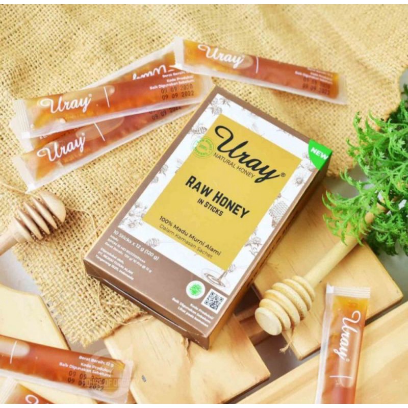 

uray honey stick / sachet satu box - original