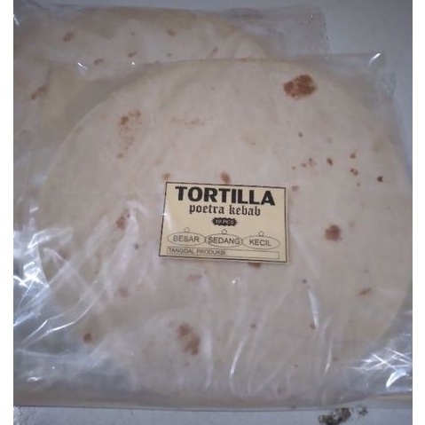 

Tortilla kulit kebab murah,lentur,crispy isi 10,,solo