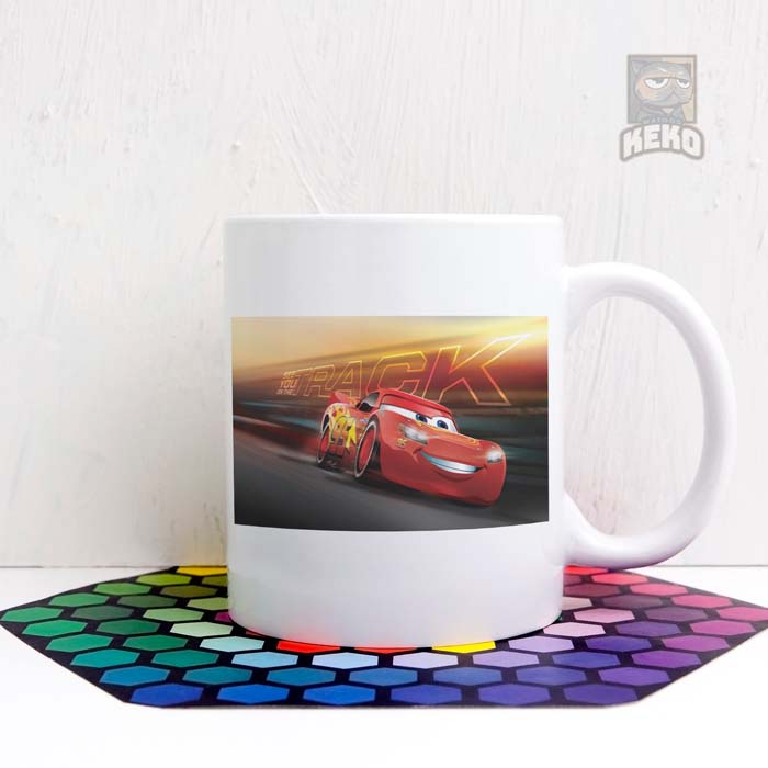 Mug Keramik Cars 3 Lightning McQueen See You on