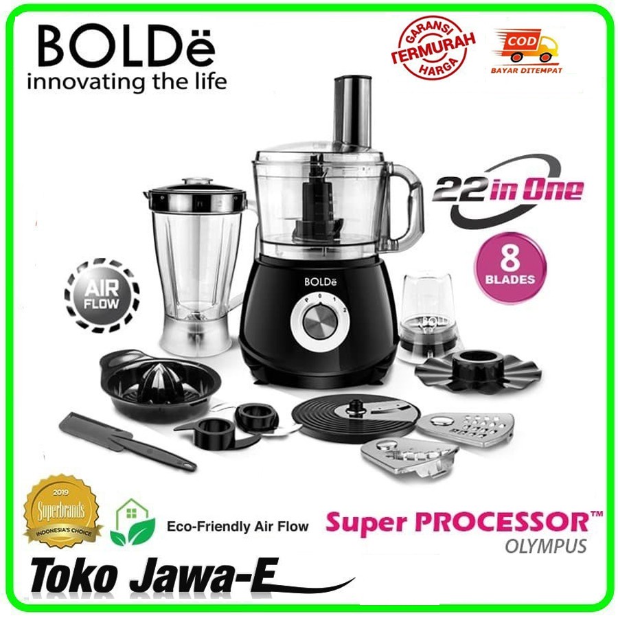 BOLDE Food Prosesor/Bolde Super Food Prosesor Olympus - 22 in 1