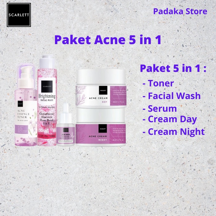 Paket Scarlett ACNE