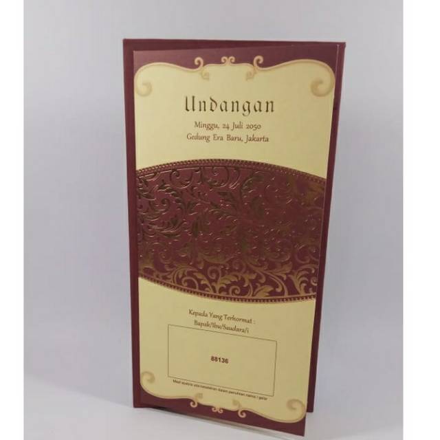 Blanko Undangan Pernikahan Erba 88136 Murah Isi 100pcs