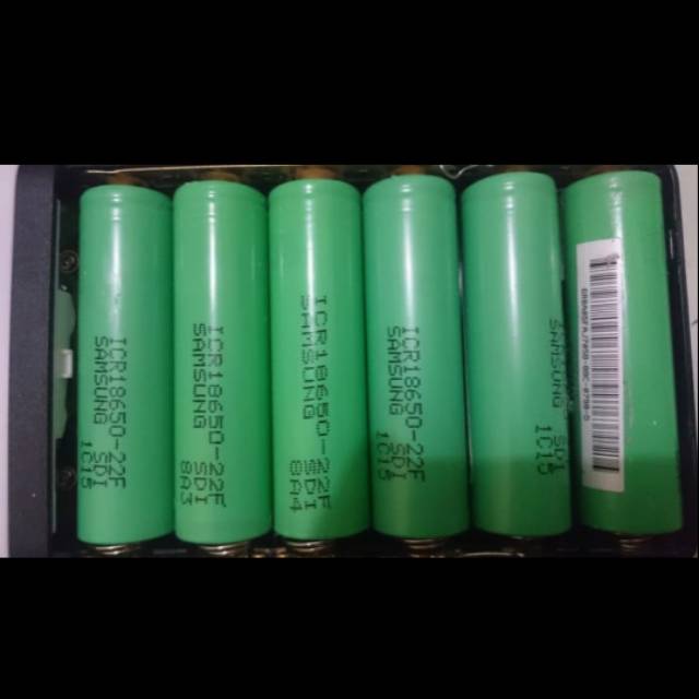Baterai 18650 Original ICR18650-22 max.2200 mAh Full Charged 4.1 V