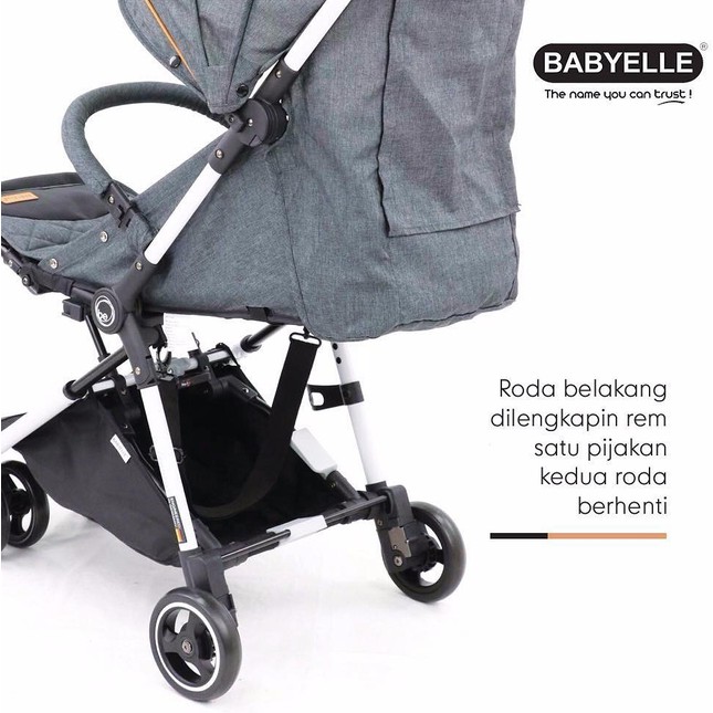 STR09 STROLLER BAYI BABYELLE GENIUS DX S355