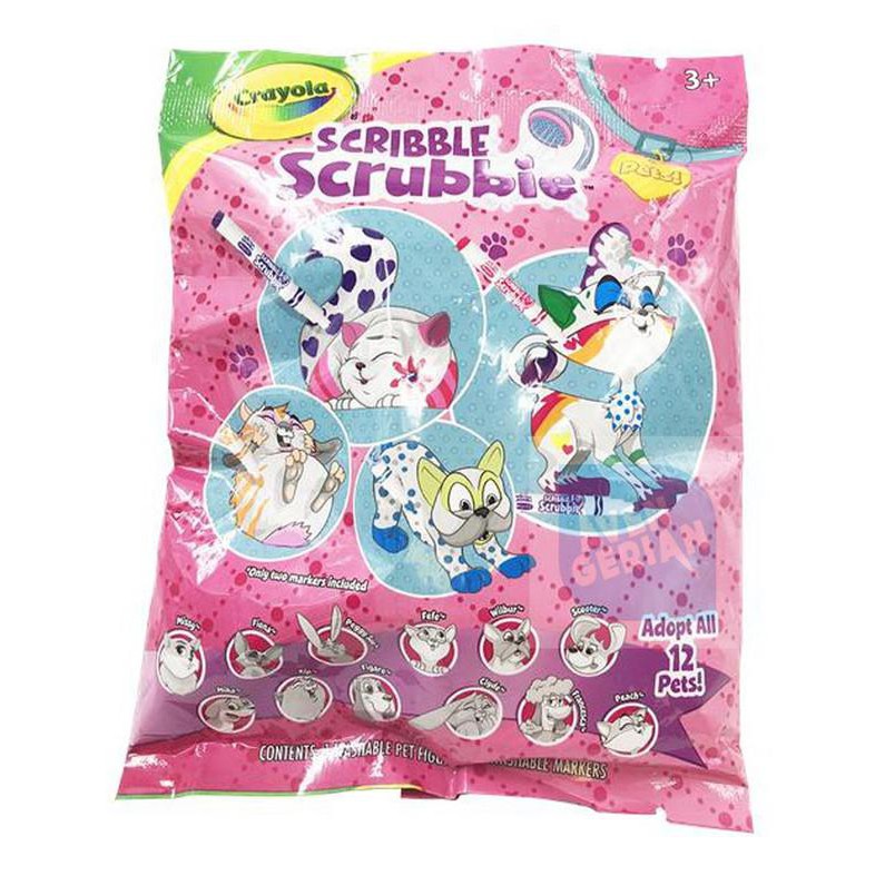 

Art / Crayola Scribble Scrubbie Pets Pack