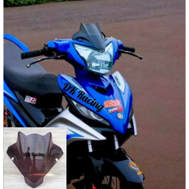 Jual Visor Yamaha Jupiter Mx New Plus Baut Chrome Windshield Yamaha