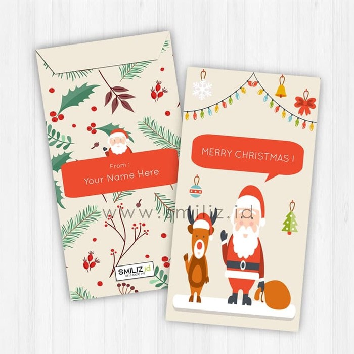 

Amplop Angpao Natal Santa Claus Lucu 2023