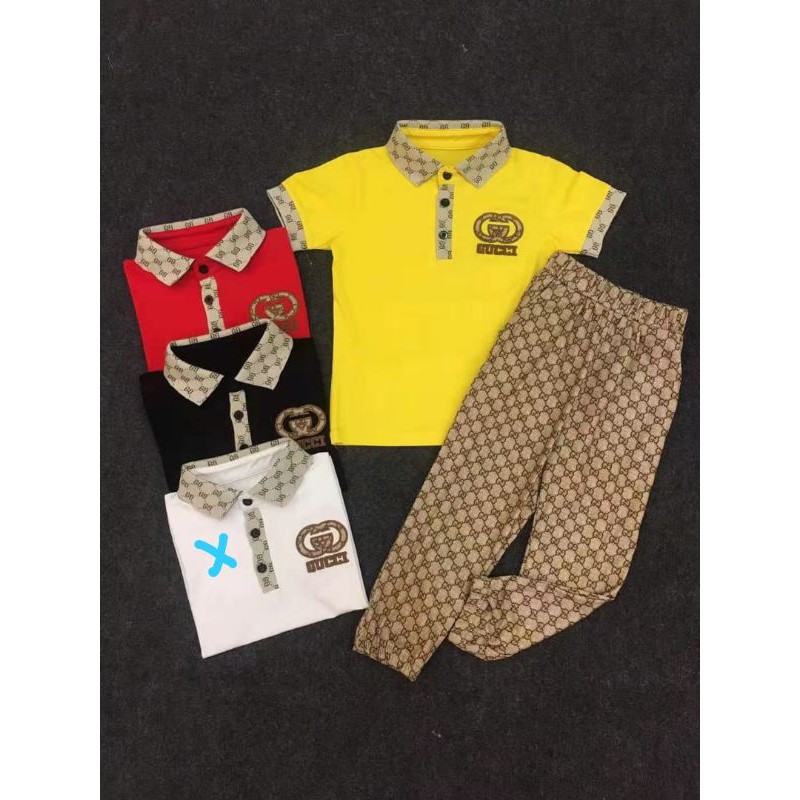Setelan anak laki-laki/setelan Gucci/setelah import usia 8-13 tahun
