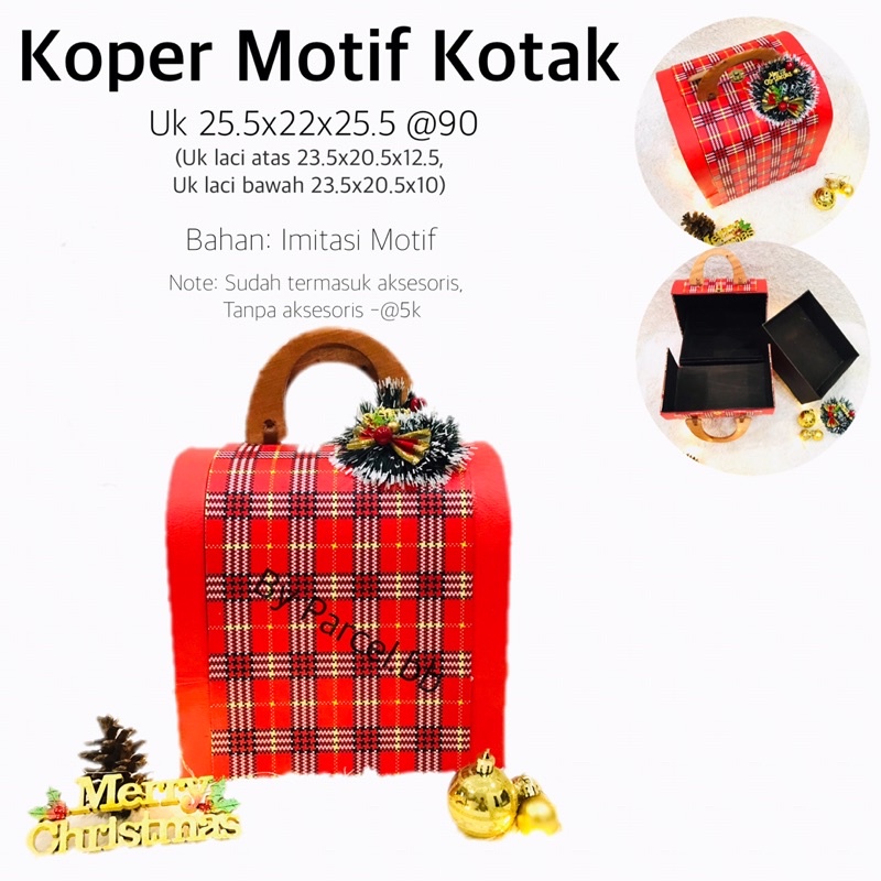 

Koper Motif kotak / box natal
