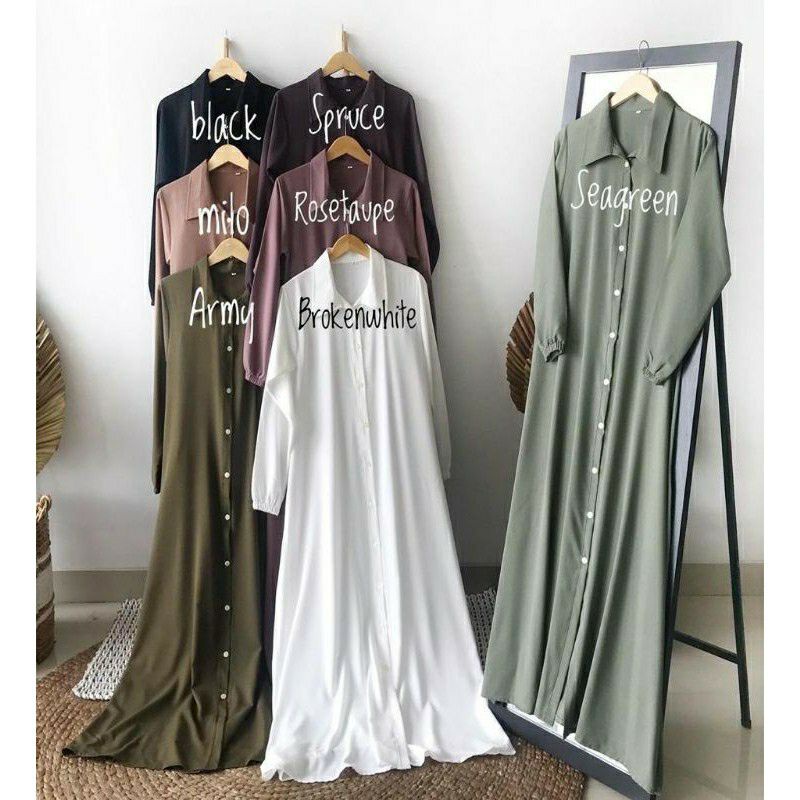 GAMIS NIDIA/GAMIS BUMIL/FULL KANCING/BUSUI/GAMIS WANITA