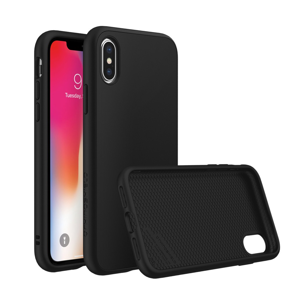 Rhinoshield solidsuit classic black case for Iphone x