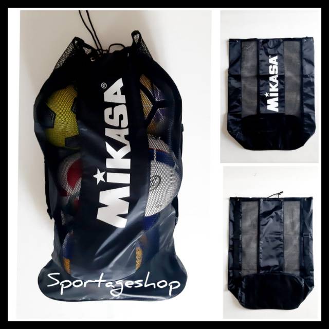 Tas Bola MIKASA Ransel Voli Sepak Futsal Basket isi Banyak