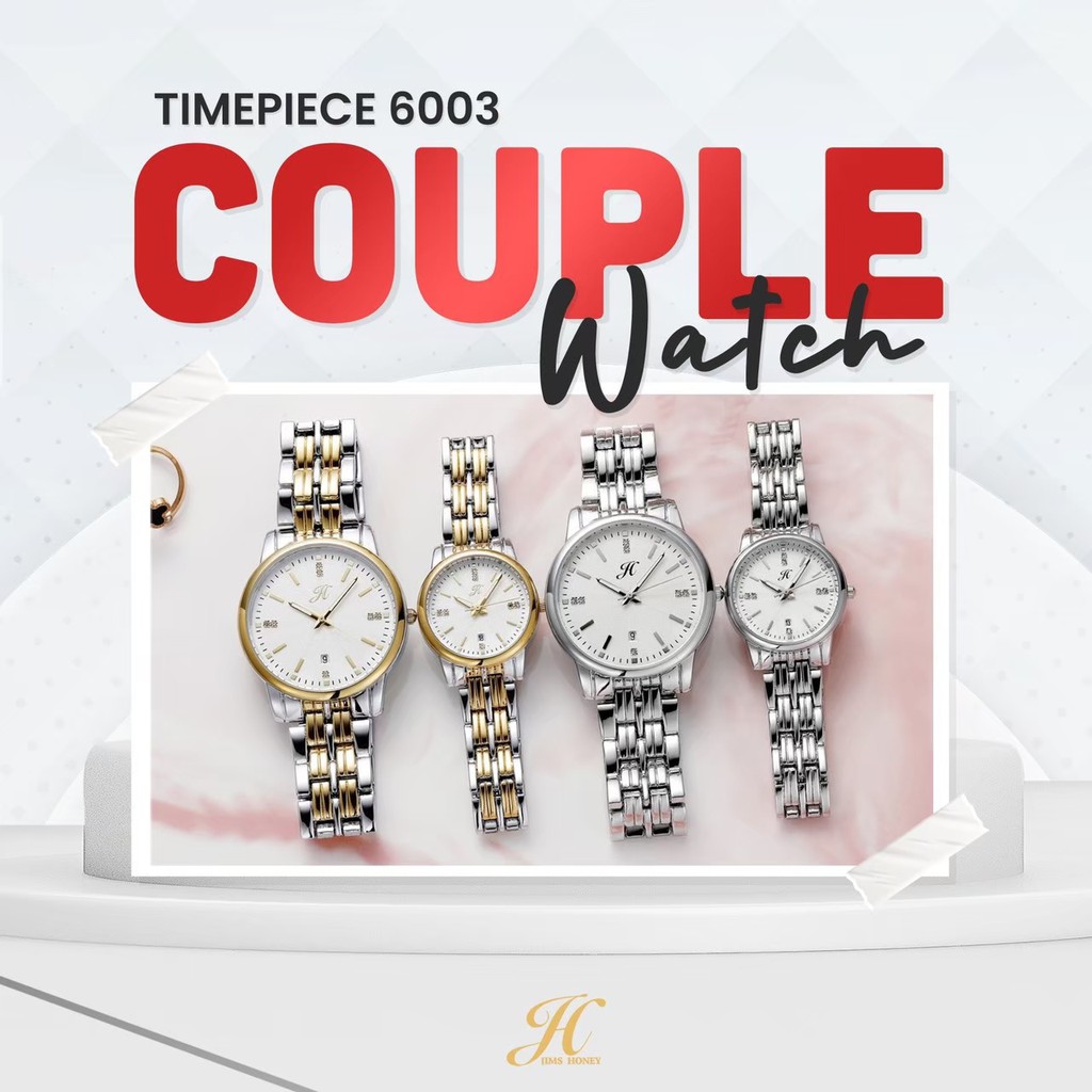 JT 6003 Jam Tangan Wanita JIMS HONEY Analog Arloji Perempuan Quartz Jismhoney