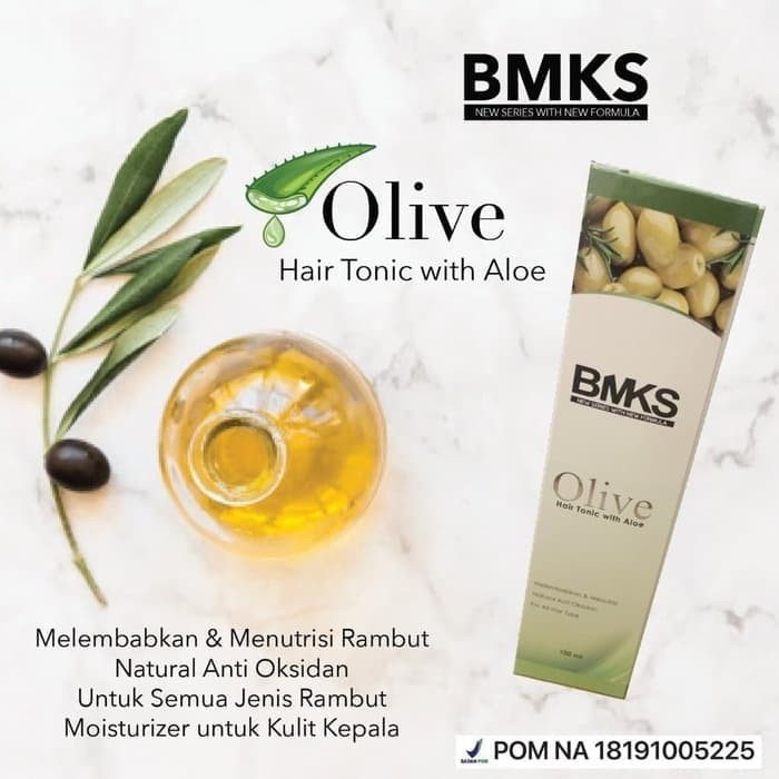 ✨ AKU MURAH ✨BMKS Olive Hair Tonic 100ml