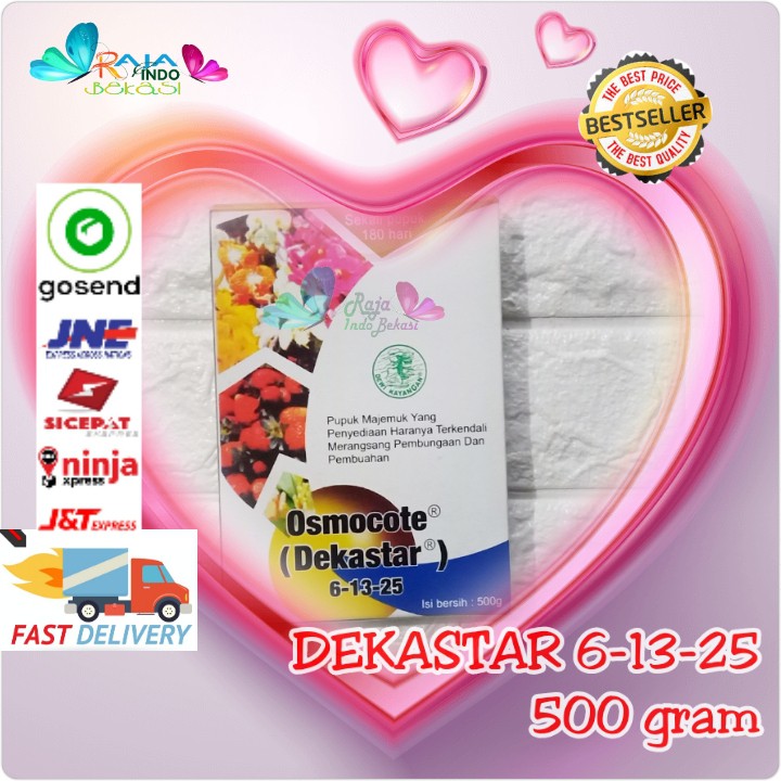 500 Gram - Pupuk Gandasil Dekastar - Gandasil D Daun B Bunga Dekastar 17-11-10 13-13-13 6-13-25 Te