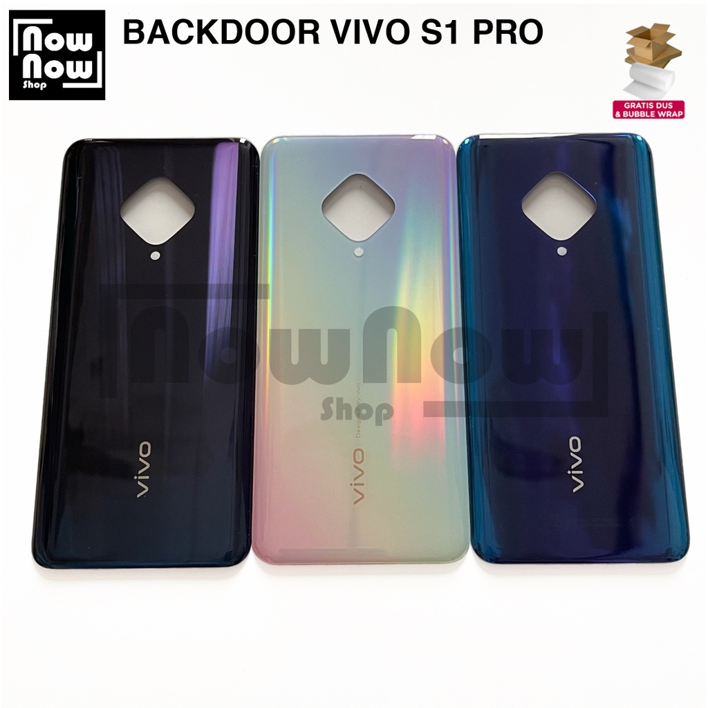 Backdoor Tutup Belakang Baterai Backcover Back Casing Housing Vivo S1 Pro Cover Belakang 1920 PD1945F_EX 1920_20