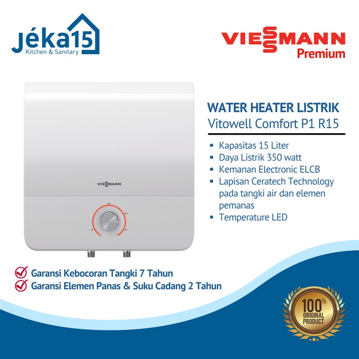 Water Heater Listrik | Viessmann | Vitowell Comfort P1 R15