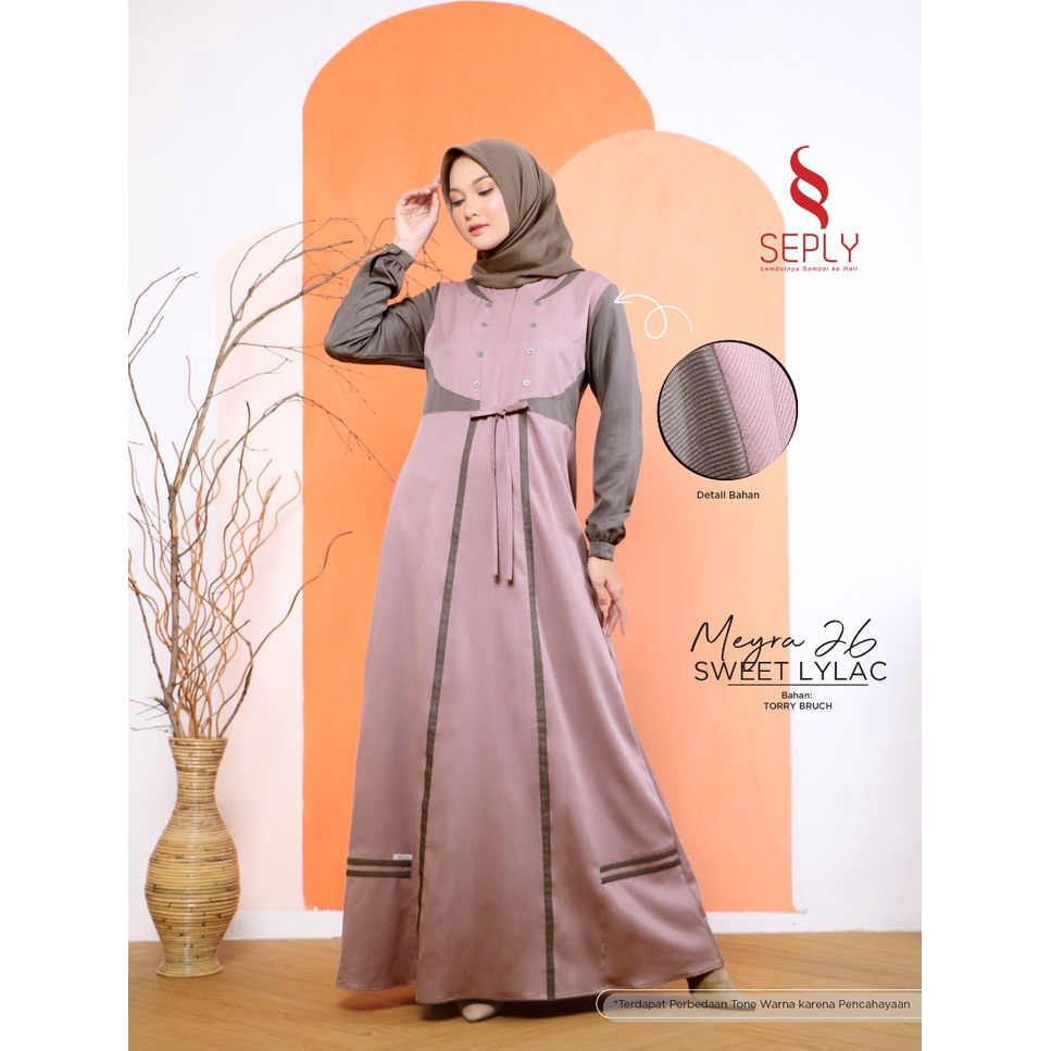GAMIS TERBARU 2021 SEPLY MEYRA 26 SWEET LYLAC