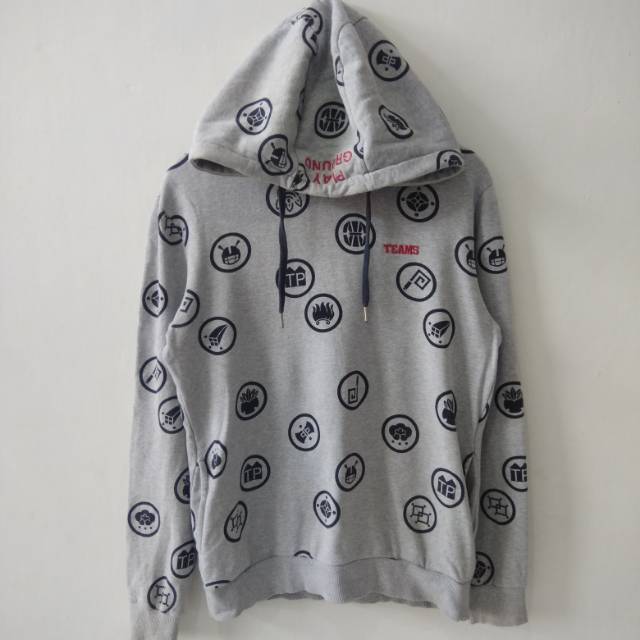 Hoodie Polham Teams Grey