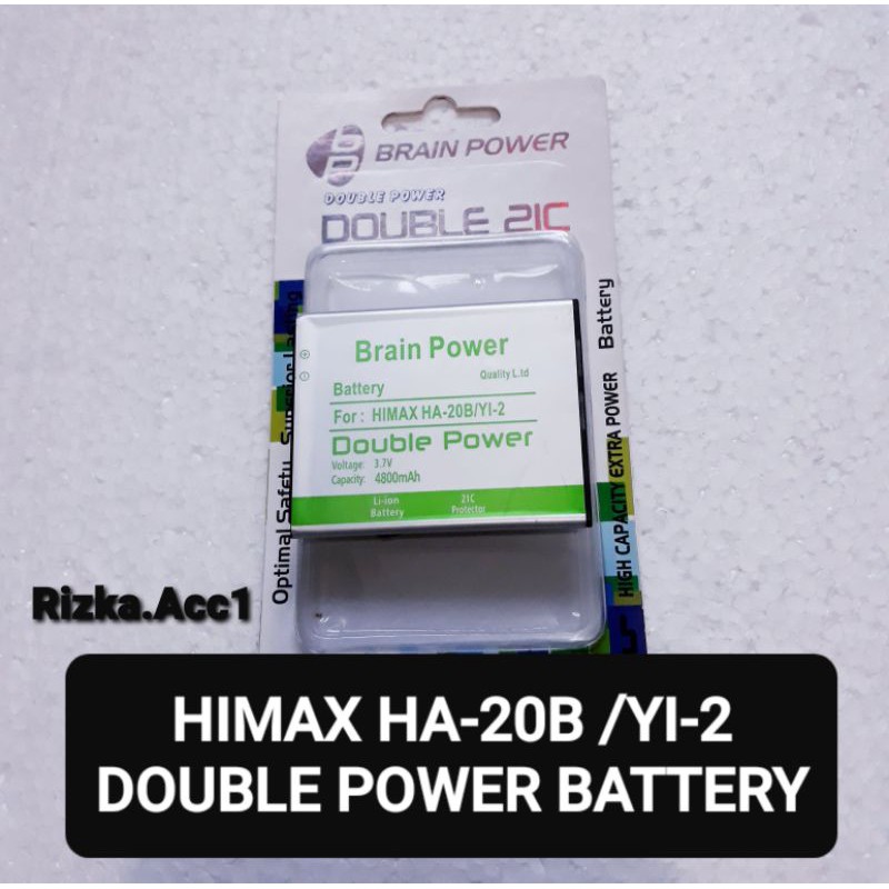 Baterai Batre Batere Himax HA-20B / YI-2 Double Power Battery Handphone