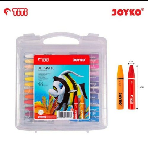 

Hadir Crayon Titi Isi 48 Warna/Oil Pastel Titi 48 Warna/Crayon 48 Warna Berkualitas