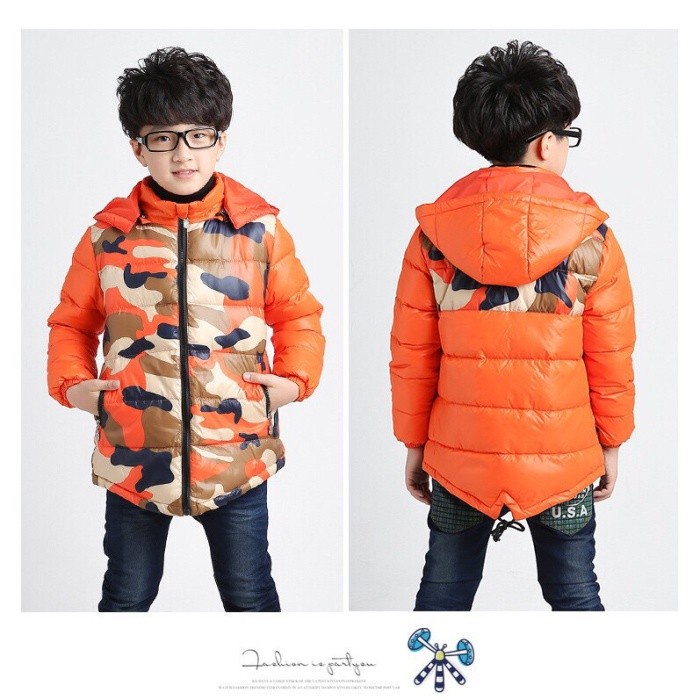 Jaket army anak musim dinginWinter windbreaker jacket