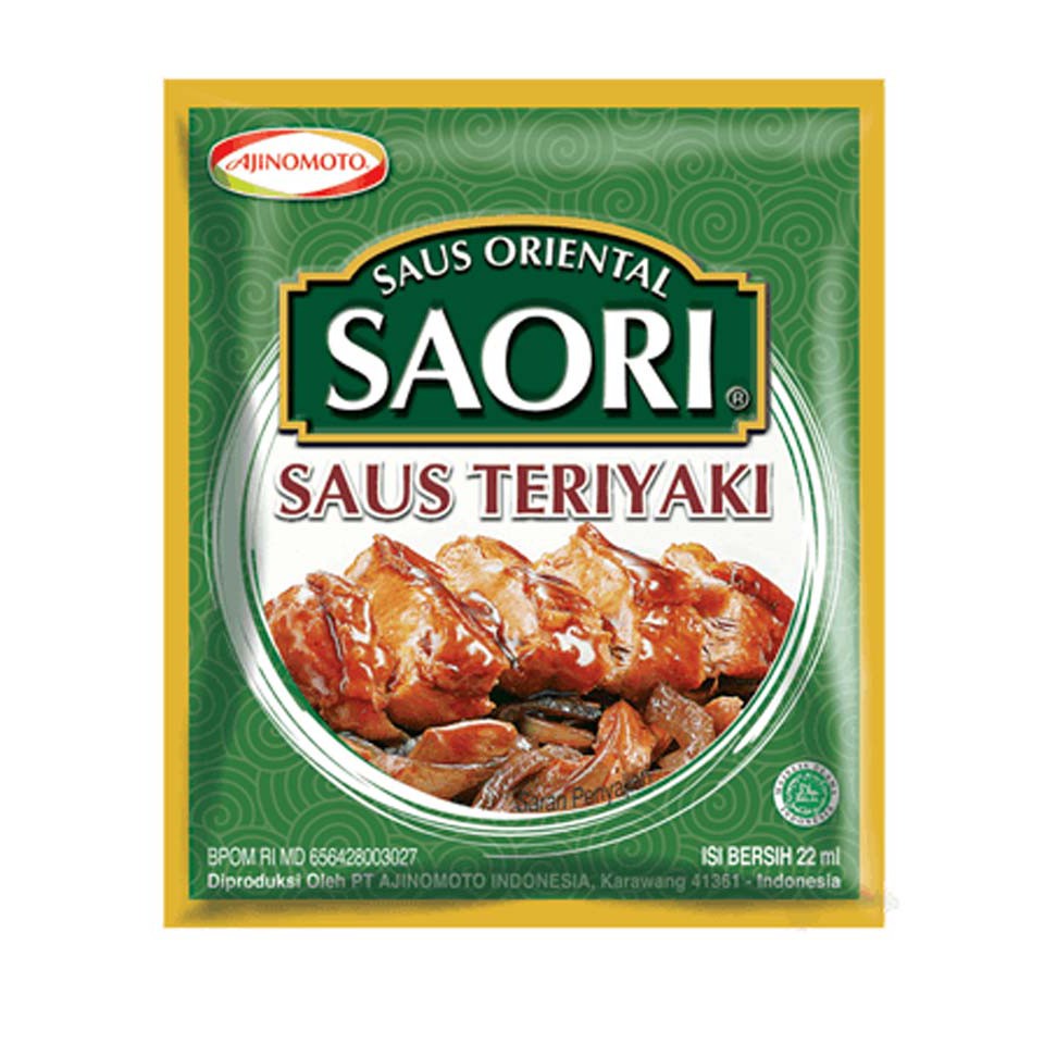 

ajinomoto Saori teriyaki 30gr