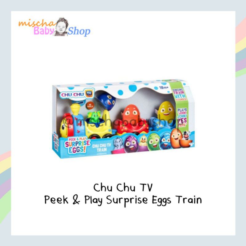 Chu Chu TV Peek and Surprise Egg Train Promo April