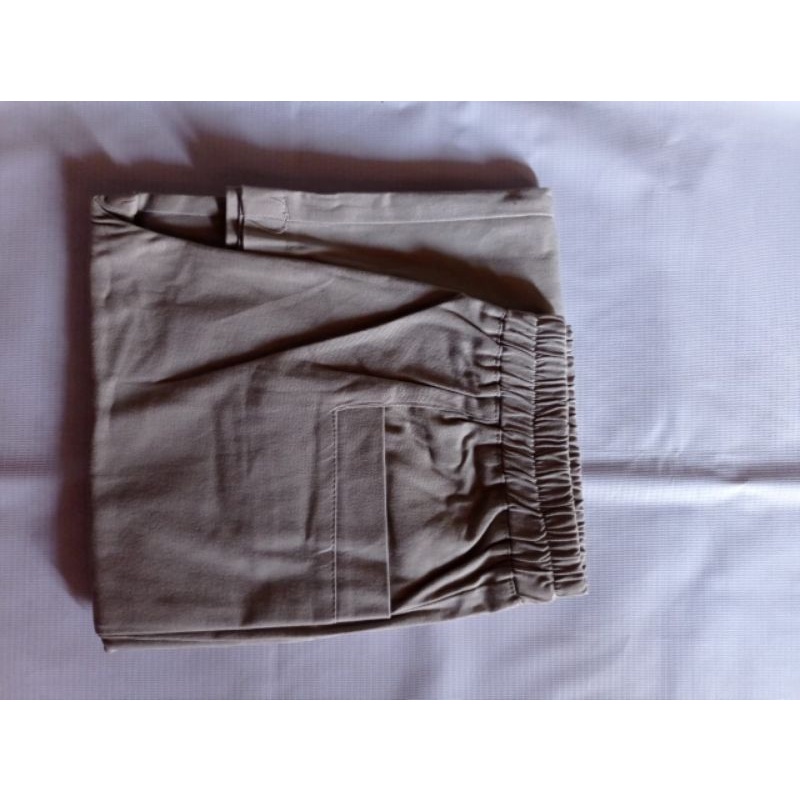 CELANA WANITA BAGGY CROPS TEBAL MELAR  CELANA WANITA JUMBO 7/9 BAHAN CATTON COMBED