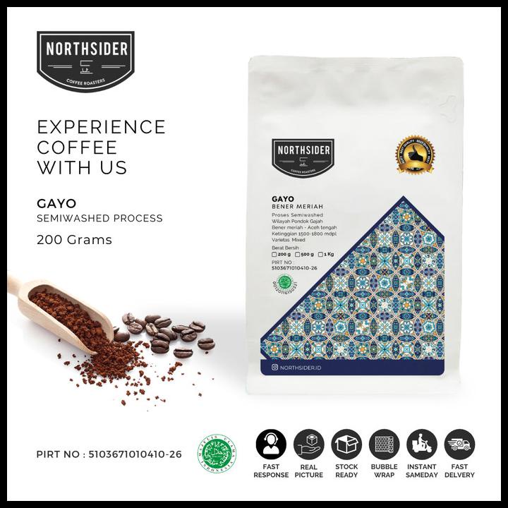 

Kopi Arabika Aceh Gayo Arabica Specialty Coffee Semi Washed Northsider